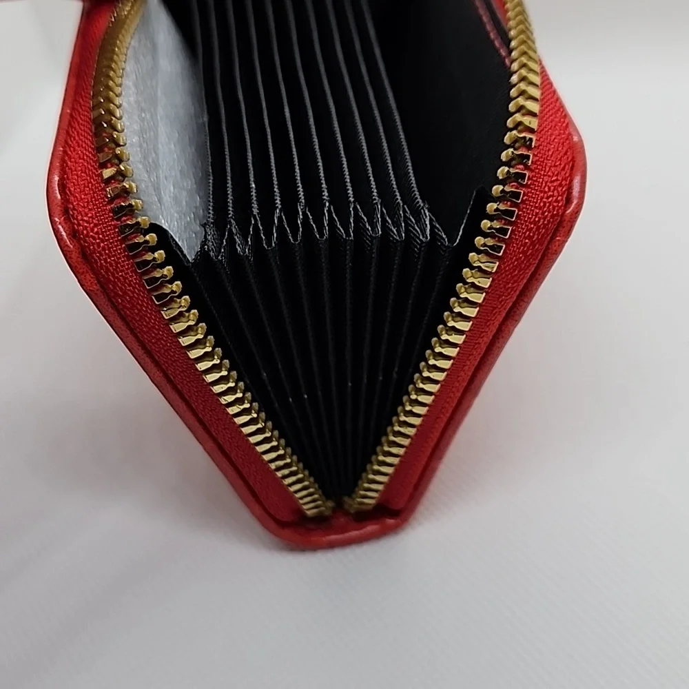 Small Zip Around Card Case - Picture 6 of 11